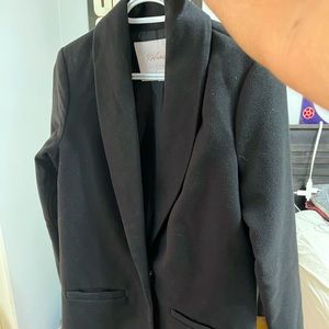 Black Overcoat Revamped Outerwear